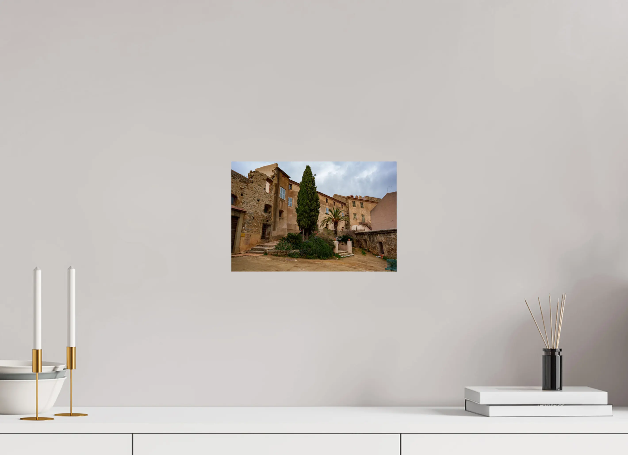 Pigna – Photo d’art du village corse (Papier, plexi) Réf.20 corsevision