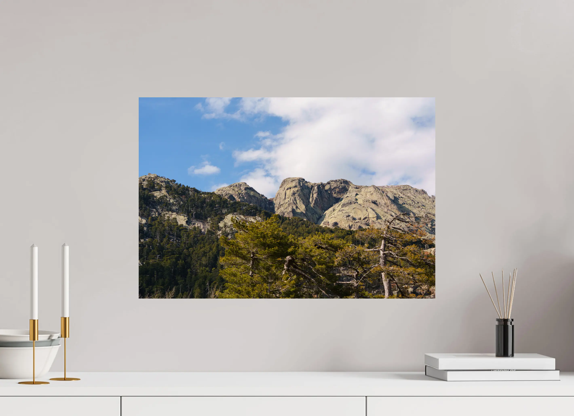 Aiguilles de Bavella – panorama corse d’exception (photo d’art papier, plexi) Ref.75 corsevision