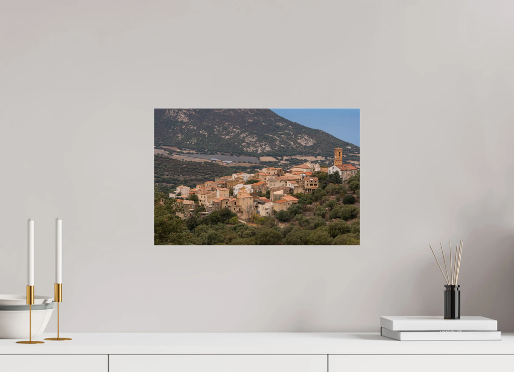 45 x 30 cm, Tirage Photo sur Plexi Aregno – Photo d’art en Corse (Papier, plexi) Ref.106