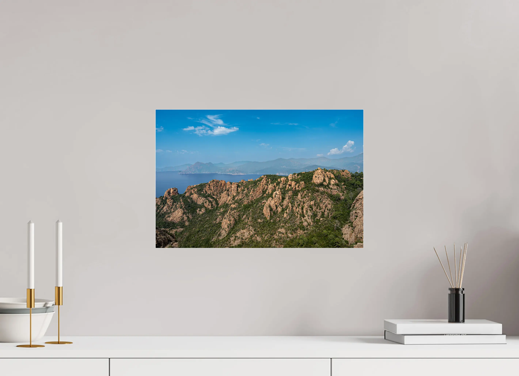 Calanques de Piana – Photo d’art en Corse (papier, plexi) Ref.56 corsevision