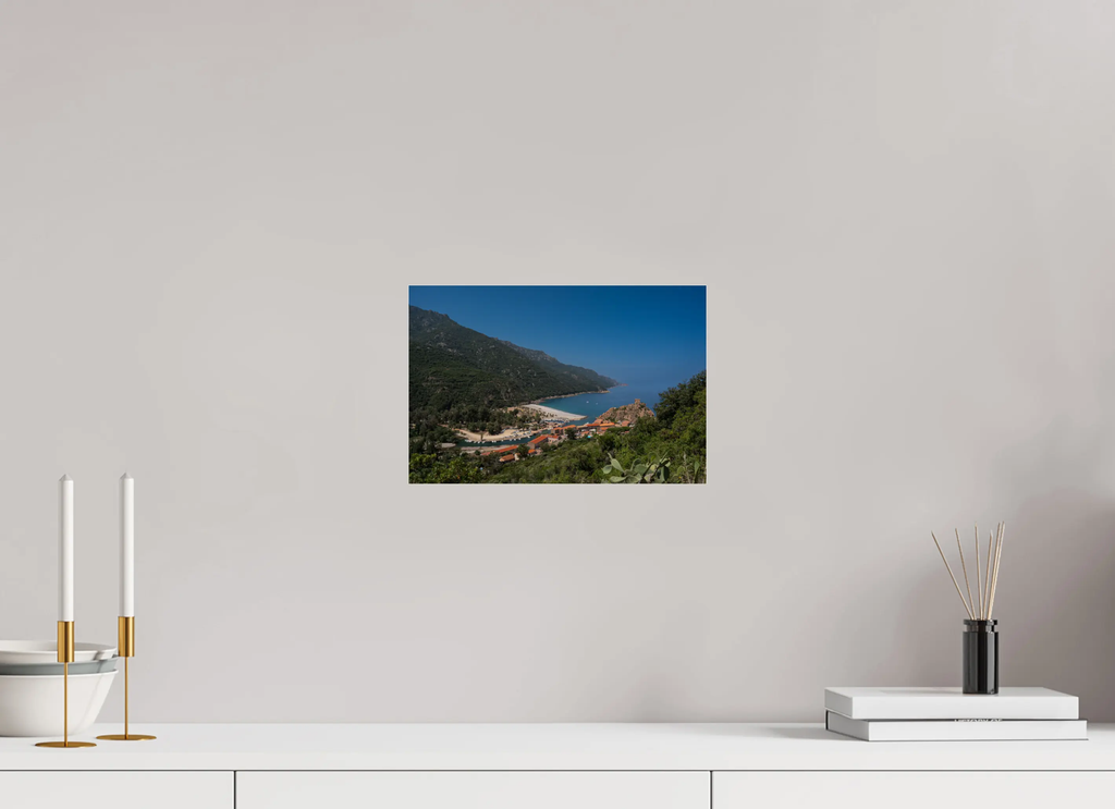 Porto Corse et sa plage – Photo d’art (papier, plexi) Ref.58 corsevision
