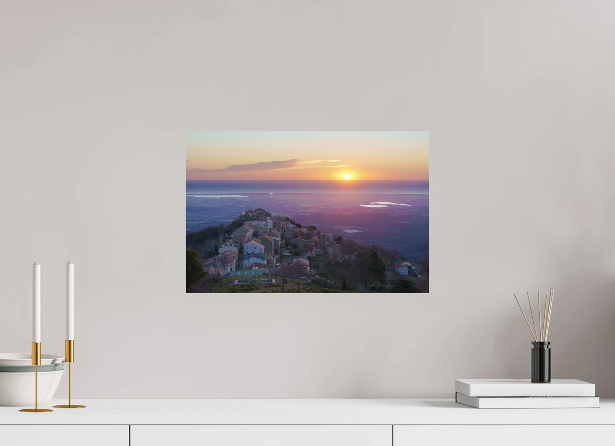 Antisanti, village corse – Photo d’art (papier, plexi) Réf.4 corsevision