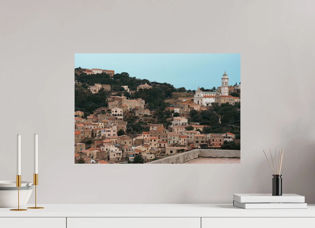 Corbara, joyau baroque de Balagne – Photo d’art en papier ou plexiglas Ref.36 corsevision