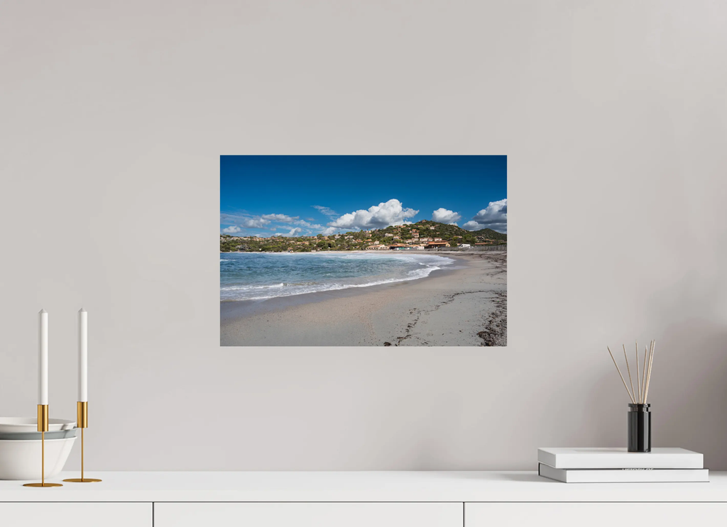 Photo d’art de la plage du Ruppione – Corse-du-Sud – Tirages papier & plexiglas Ref.88 corsevision