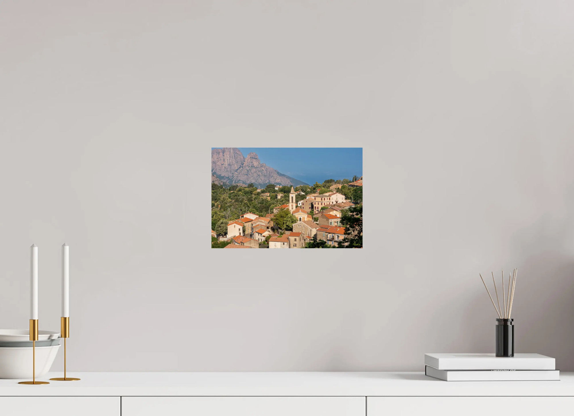 Evisa, joyau entre mer et montagne – Photo d’art (papier ou plexiglas) Ref.26 corsevision