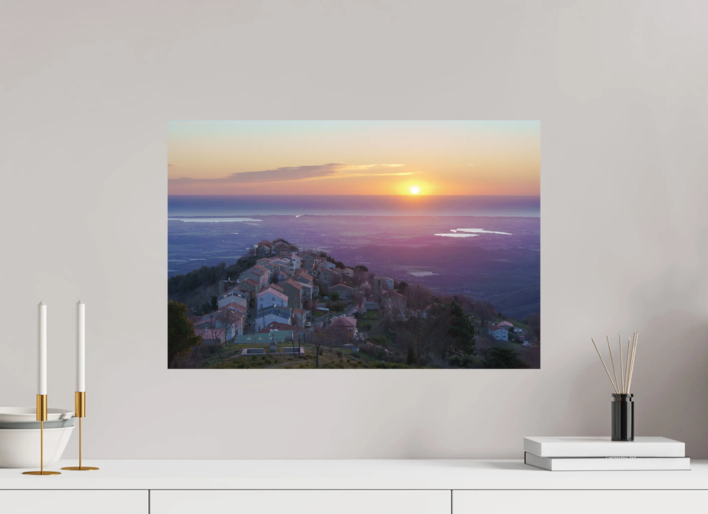 Antisanti, village corse – Photo d’art (papier, plexi) Réf.4 corsevision