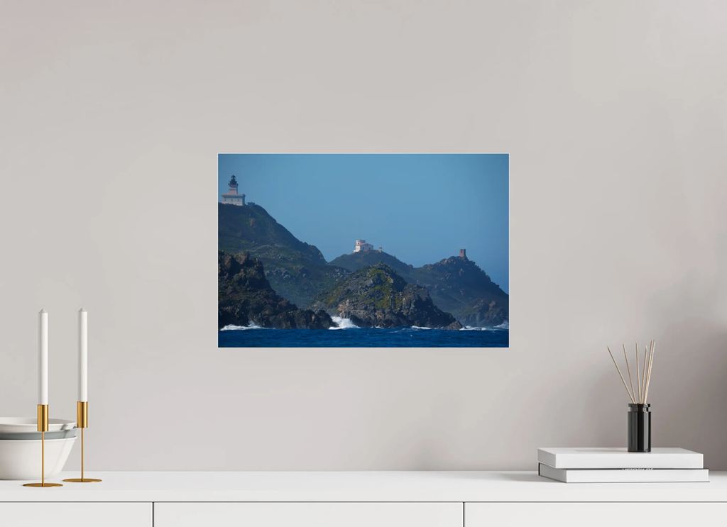 Îles Sanguinaires Corse – Vue maritime – Photo d’art (papier, plexi) Ref.59 corsevision