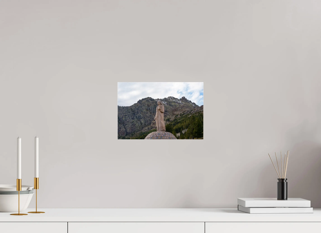 Christ Roi au Col de Vergio en Corse – photo d’art (papier, plexi) Ref.81 corsevision