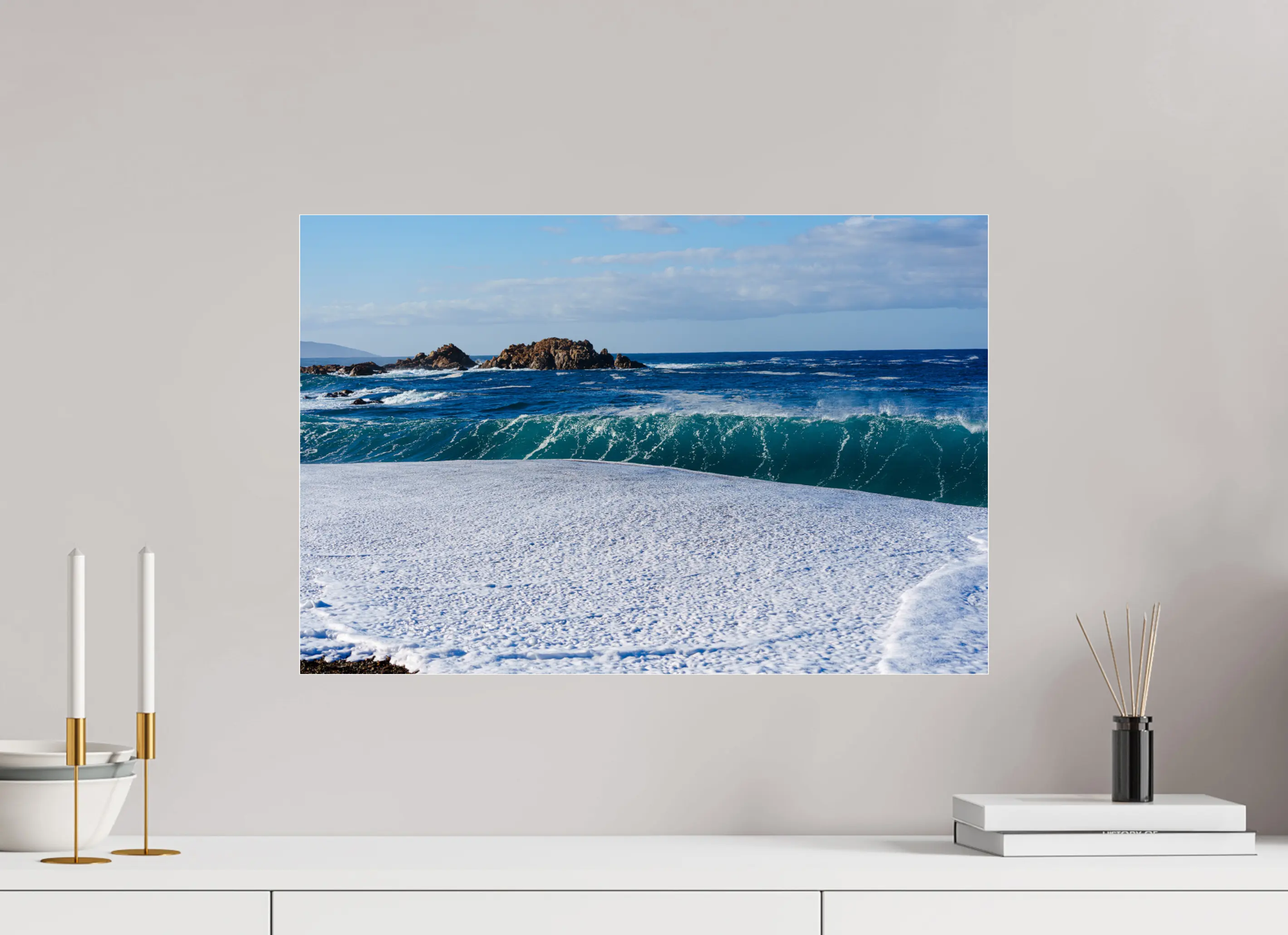 Plage du Liamone – Corse (photo d’art : papier, plexi) Ref.67 corsevision
