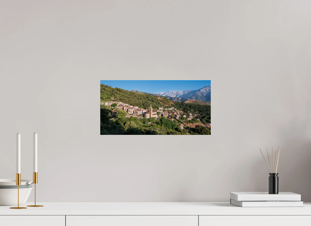 Vivario, village corse – Photo d’art (papier, plexi) Ref.43 corsevision