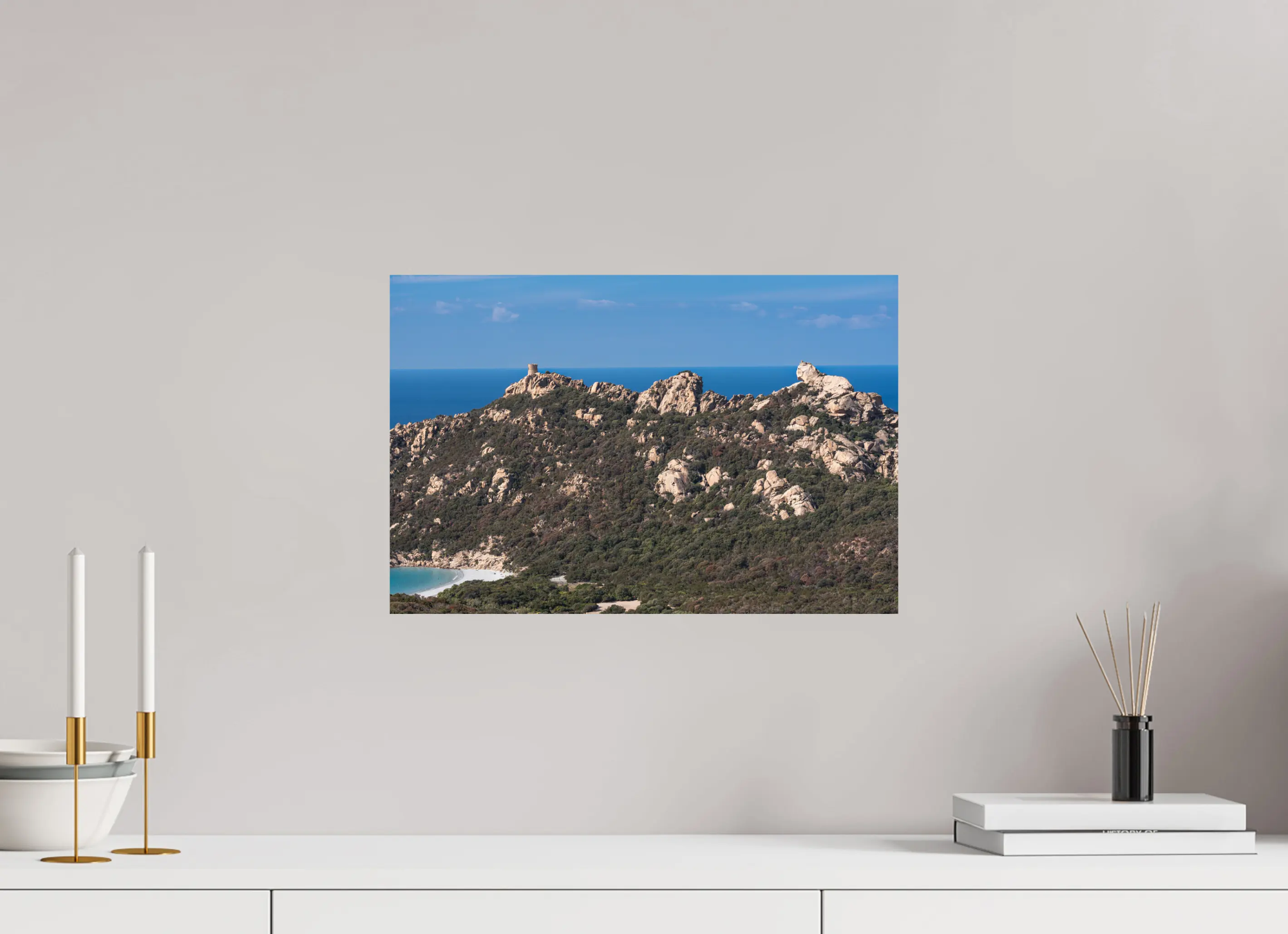 45 x 30 cm, Tirage photo sur Fuji Crystal DP Lion de Roccapina – Photo d’art (papier, plexi) Ref.98