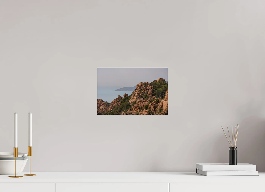 Rochers majestueux des Calanques de Piana – Photo d’art en Corse (papier, plexi) Ref.54 corsevision