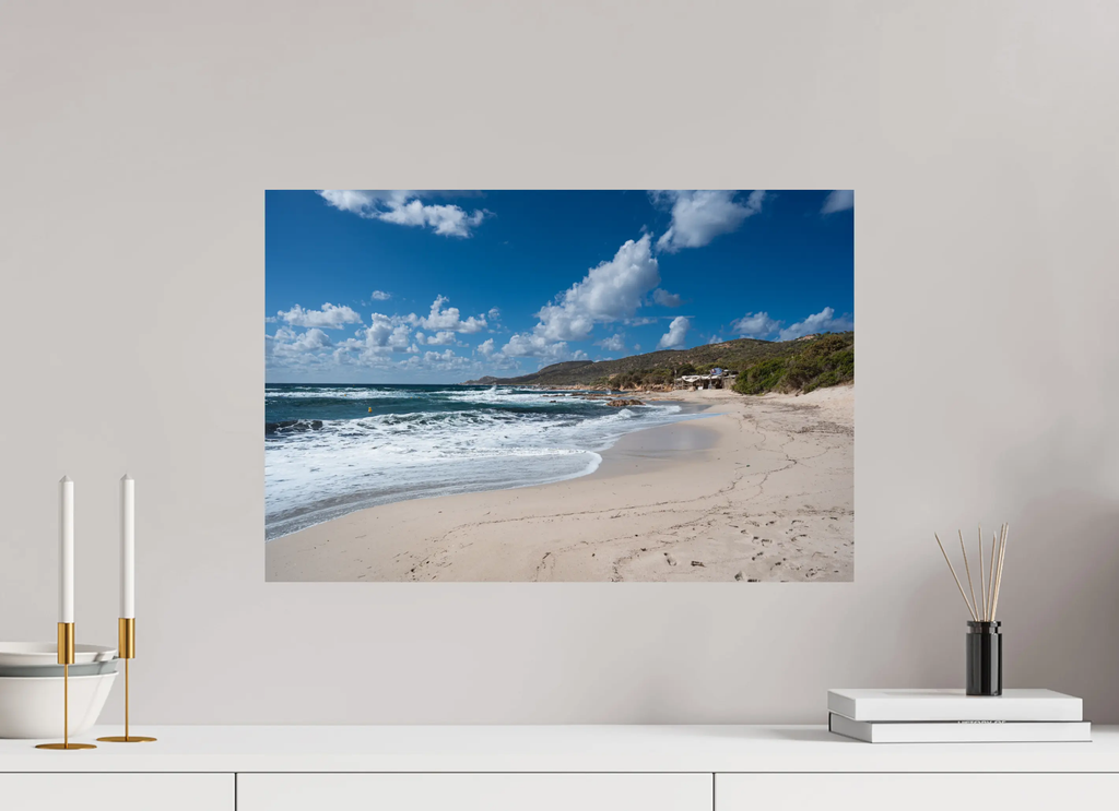 Photo d’art de la plage sauvage de Cala d’Orzu – Corse-du-Sud – Tirages papier & plexiglas Ref.89 corsevision