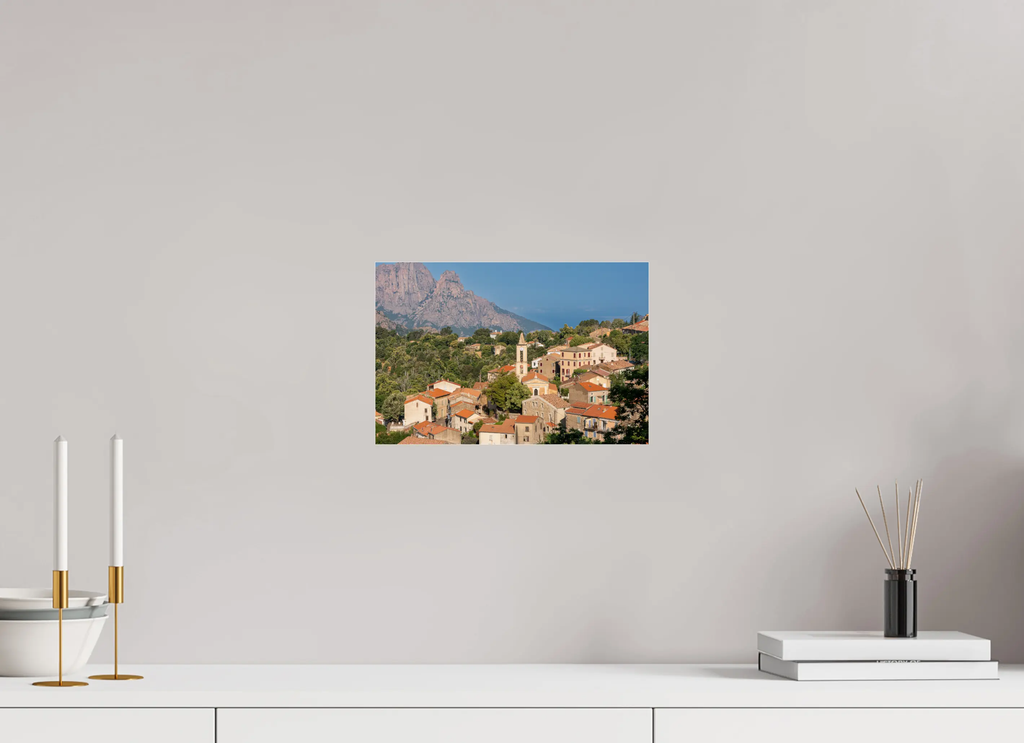 Evisa, joyau entre mer et montagne – Photo d’art (papier ou plexiglas) Ref.26 corsevision