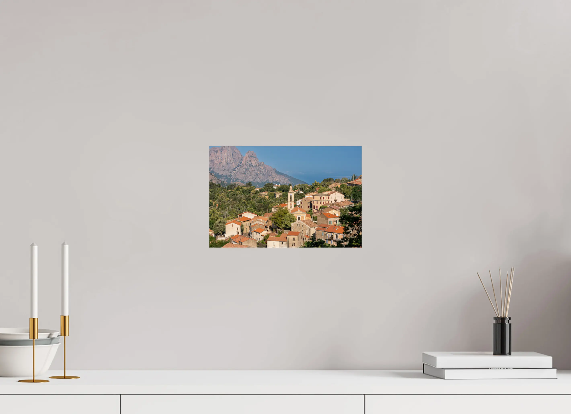 Evisa, joyau entre mer et montagne – Photo d’art (papier ou plexiglas) Ref.26 corsevision